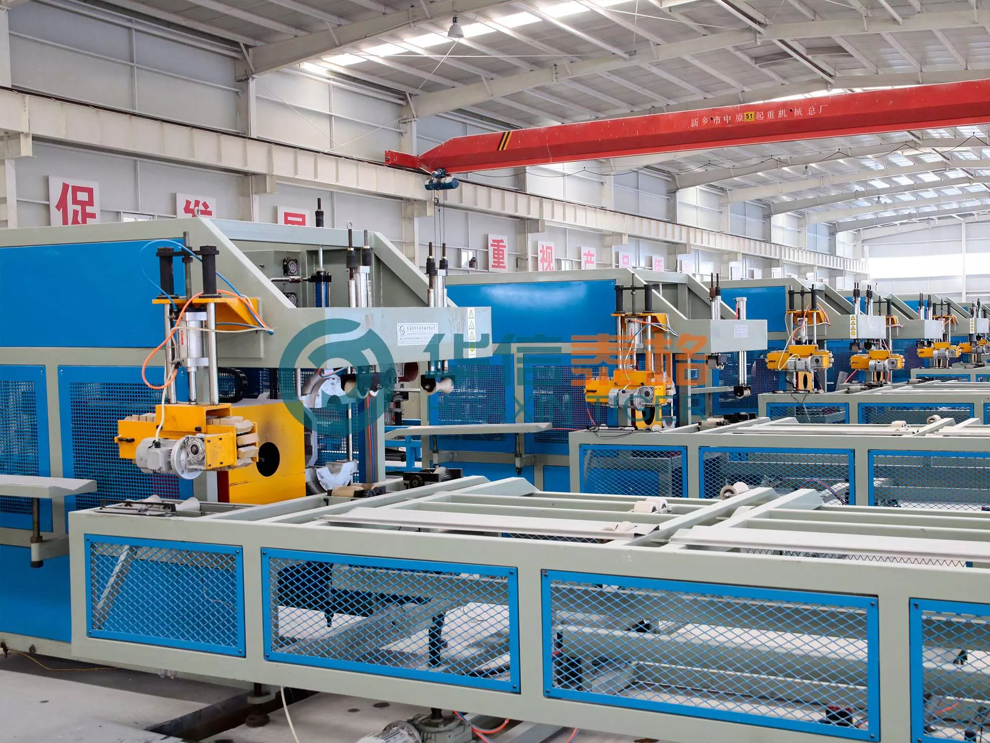 PVC water supply pipe production line